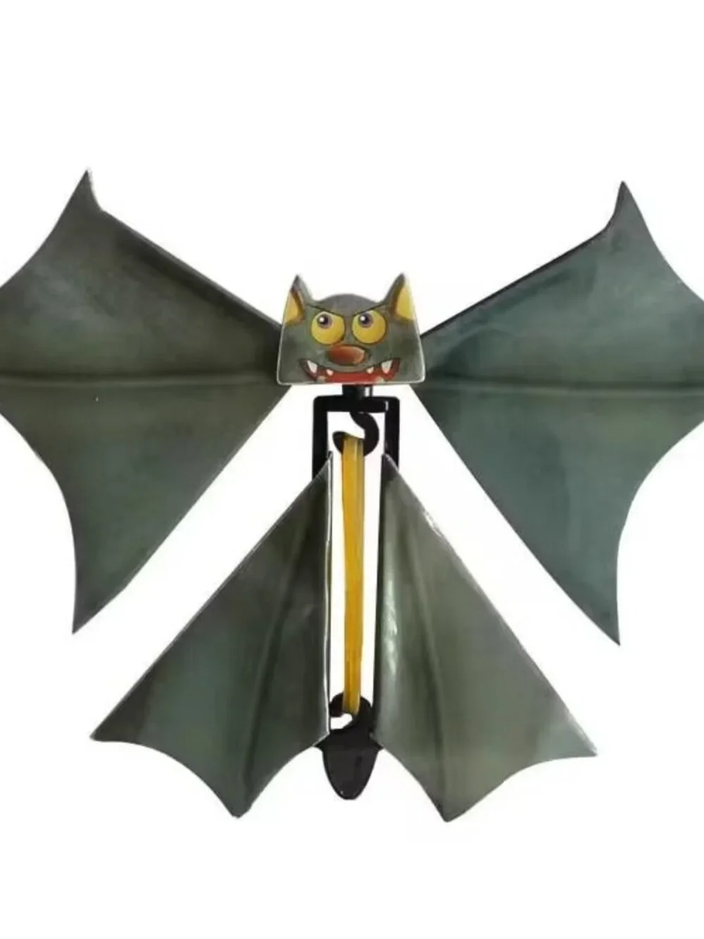 10Pcs Magic Flying Bat Rubber Band Powered Toy Halloween Prank Party Favor